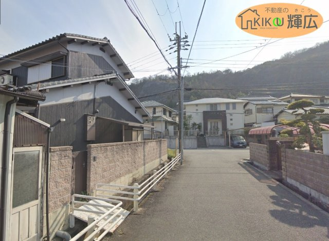 高砂市北浜町牛谷　土地の前面道路含む現地写真