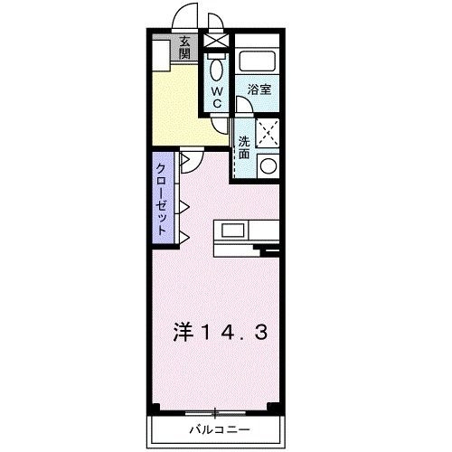 ブルーム　　刈谷市近郊の賃貸はクラスホームの間取り