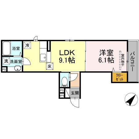 WINGSの間取り