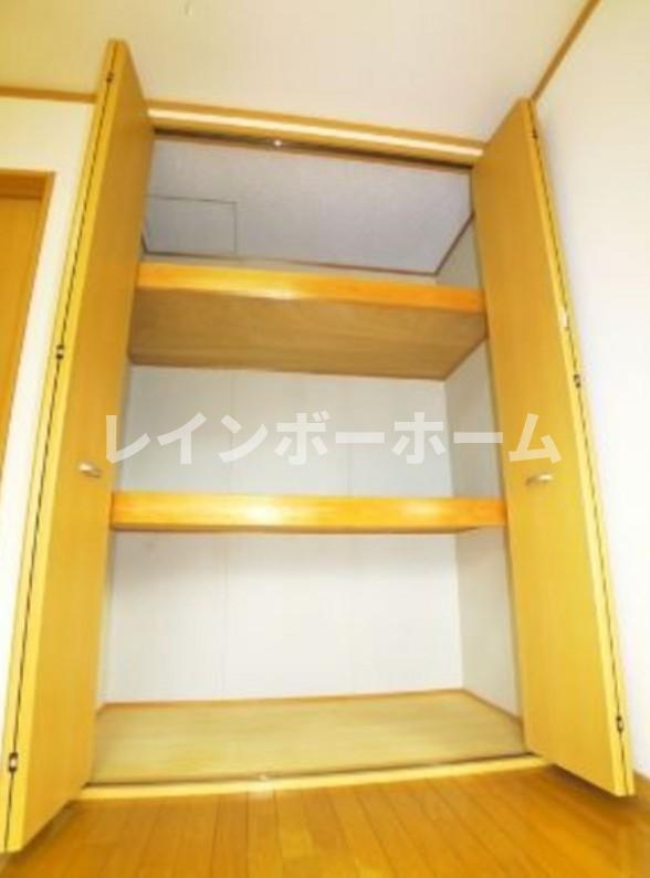 クローネ仲介手数料（賃料の1.10ヵ月）の50％OFF対象物件！の収納|大きなものも収納できそうです