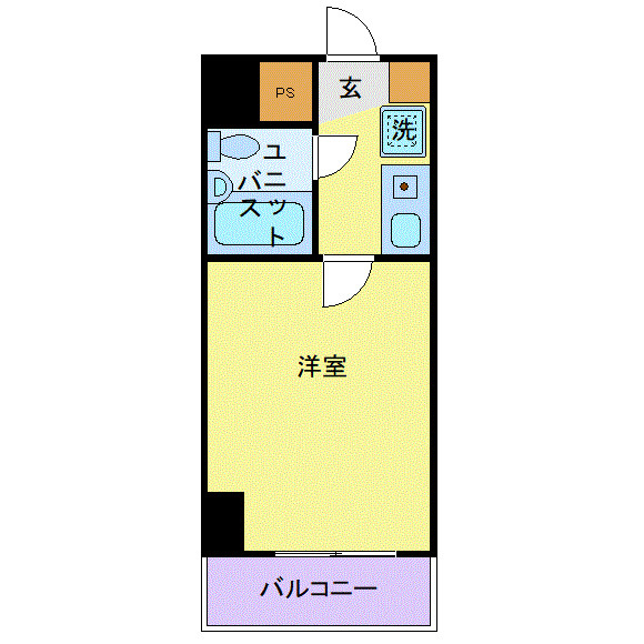 モナークマンション橋本弐番館の間取り