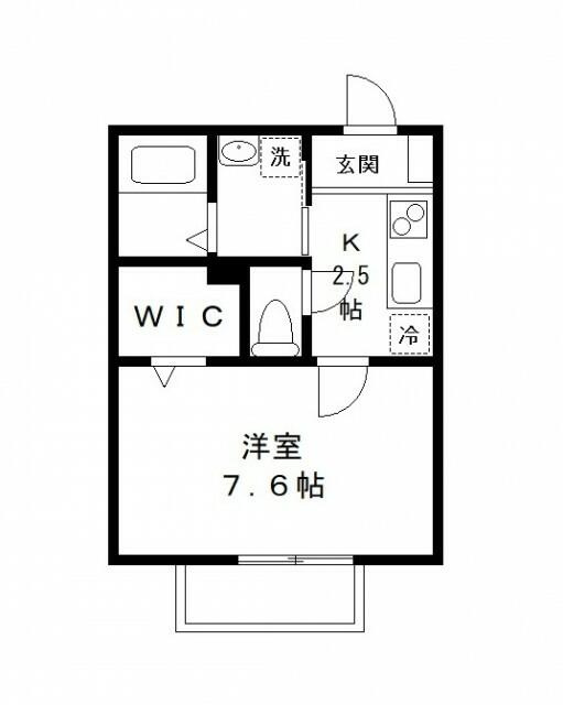 フレシールつくしが丘の間取り
