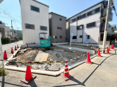 【外観】 | 大浜中町３丁　新築分譲住宅　全２区画 | フラット３５Ｓ利用可能ですよ！固定金利ですので、月々の支払が安定し、家計にゆとりが生まれますね♪