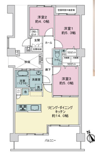  | 【ライオンズマンション岩塚A棟】仲介手数料無料！千成小学校・豊国中学校