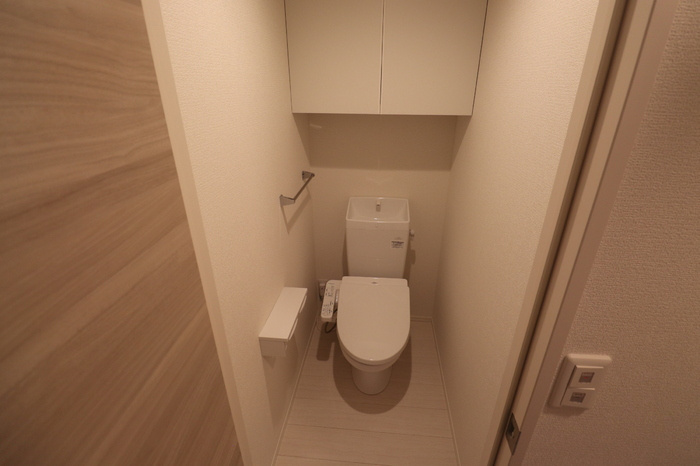 D-ROOM　FIRST　大善寺駅前のトイレ|嬉しい温水洗浄便座付き♪
