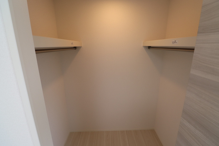 D-ROOM　FIRST　大善寺駅前の収納|ウォークインクローゼットなので収納豊富です★