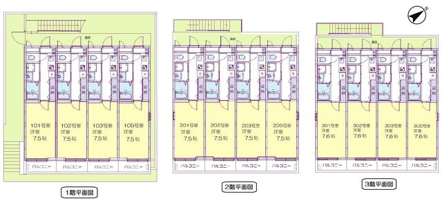 フォレスト・コートの間取り