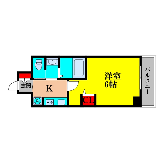 【間取り】 | エステムコート新大阪Ⅺリンクス