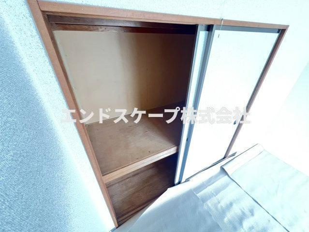 木村ハイツＢの収納|高崎、前橋のお部屋探しはエンドスケープまで！お客様の理想お聞かせ下さい♪