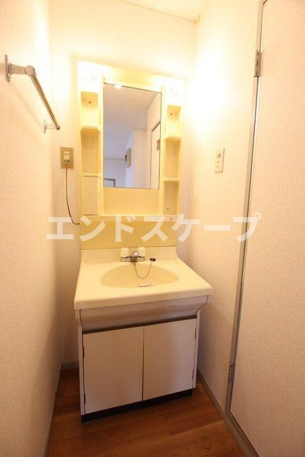 木村ハイツＢの洗面所|高崎、前橋のお部屋探しはエンドスケープまで！お客様の理想お聞かせ下さい♪
