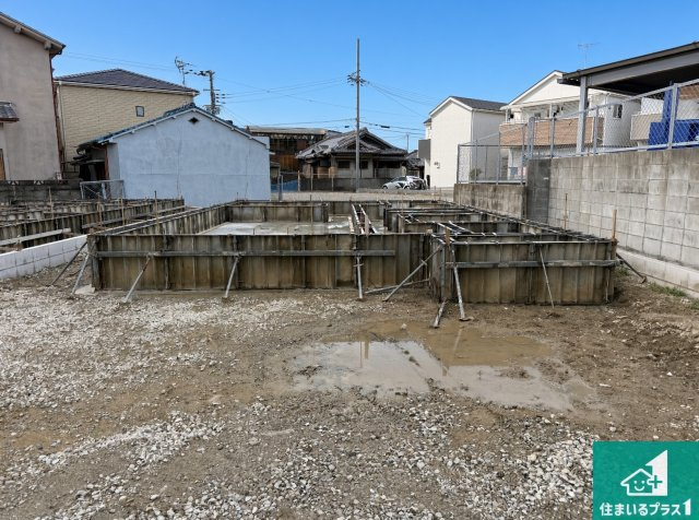 ◆羽曳野市向野　第4期　新築一戸建ての外観|周辺は落ち着いた街並みの住宅地！子育てがしやすい住環境です！まだ未完成ですが、現地でしかわからない事もございます。是非一度ご覧ください。