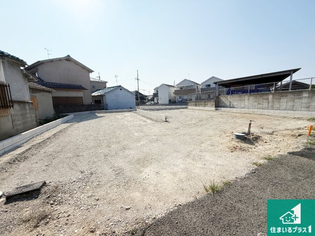 羽曳野市向野　第4期　新築一戸建ての外観|周辺は落ち着いた街並みの住宅地！子育てがしやすい住環境です！まだ未完成ですが、現地でしかわからない事もございます。是非一度ご覧ください。