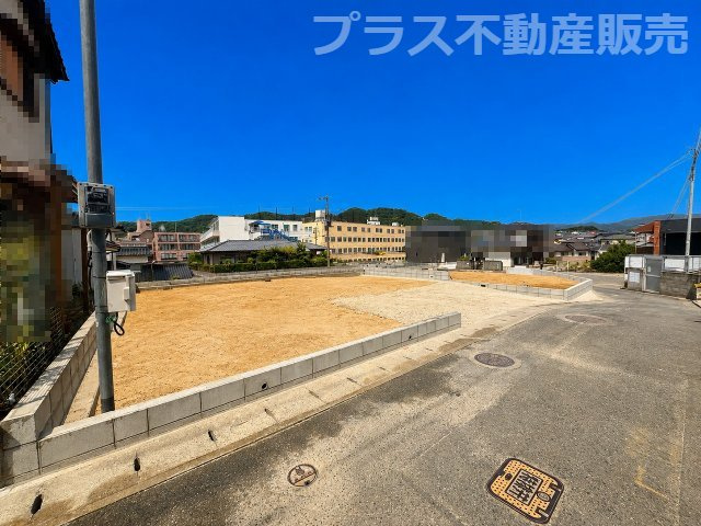 【外観】 | 福岡市東区青葉6丁目4期　1号棟（全6棟）【仲介手数料無料・0円】 | 現地写真。プラス不動産販売なら、現場の全ての棟をまとめてご見学頂けます。