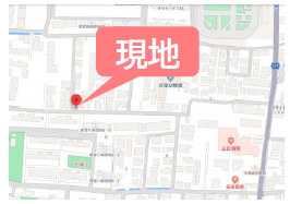 よかタウン／西区田崎3丁目1期／1号棟の地図