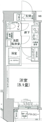 アイルグランデ押上イーストの間取り