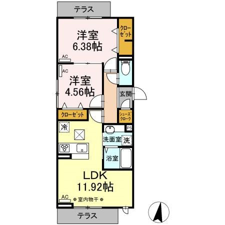 セレスティア船橋の間取り