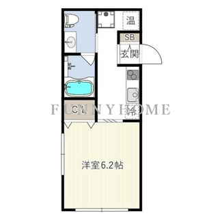 【間取り】 | ハーモニーフラッツ不動前
