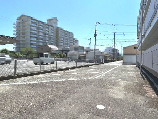 千頭マンションの駐車場