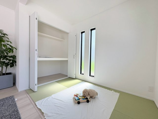 ダイマルタウン　岐阜市水主町第3　全2区画分譲の和室|一室あると便利な和室は、来客時はもちろん、お子様のお昼寝や遊び場、寝室としてもご利用いただけます。
