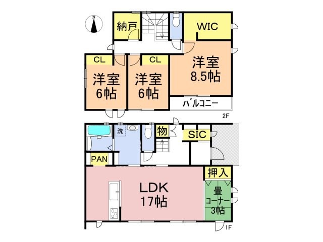 ダイマルタウン　岐阜市水主町第3　全2区画分譲の間取り|■B棟　■ヤマダ不動産　株式会社リライフ　
■夢のマイホーム購入をフルサポートします！