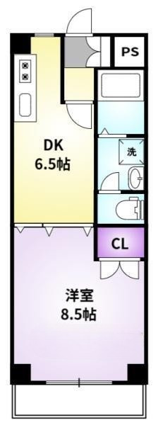 クラウンⅡ津福の間取り