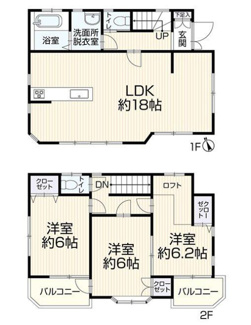 【間取り】 | 埼玉県川越市木野目