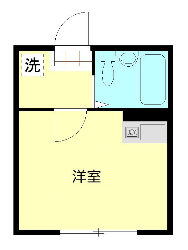 コンフォルト日暮里の間取り|間取りです。