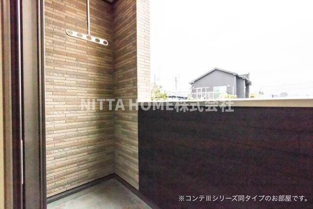 ポルトキアーロのバルコニー|【イメージ写真】２面バルコニーのお部屋です！！