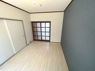 青梅市谷野のアパートの寝室