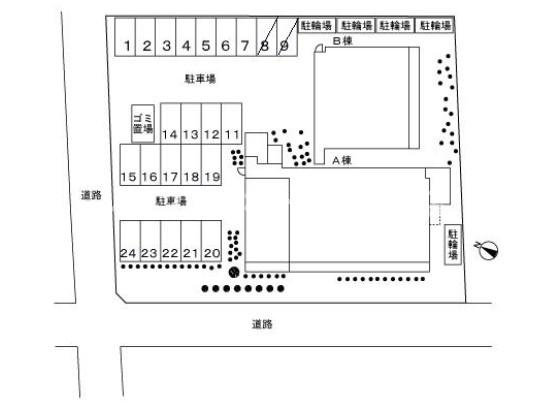 エスポワール南林間※初期費用分割あと払いサービス利用可能物件の区画図