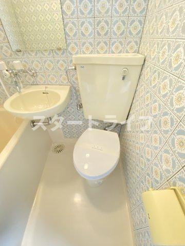 大阪市淀川区宮原４丁目の賃貸マンションのトイレ