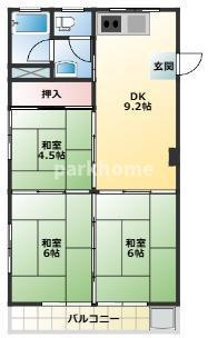 TBコーポの間取り
