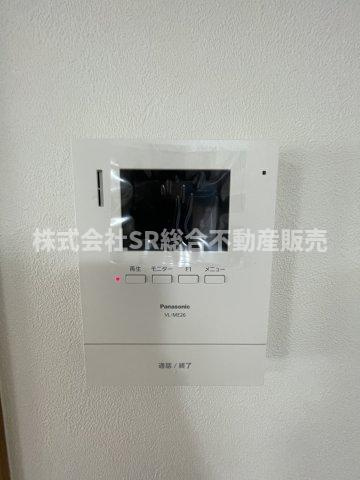 水走1丁目中古戸建のセキュリティ|来客時に直接顔を合わせずにやりとりしたり、不審者の侵入を防いだりとセキュリティー面で重宝する設備です！