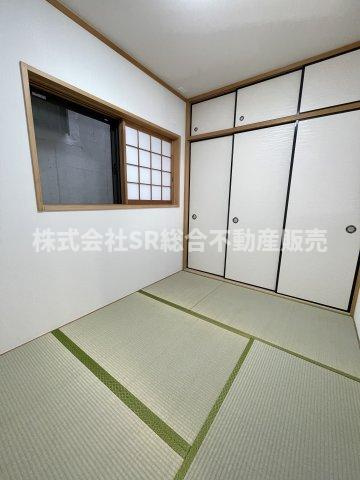 水走1丁目中古戸建の和室|1F　4.5帖。畳のある落ち着いた空間です！