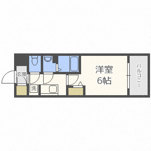 アドバンス大阪セレーノの間取り|アドバンス大阪セレーノ　間取り
