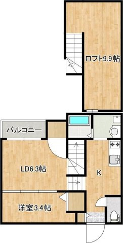 コアスクエアIIの間取り