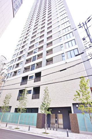 大阪市北区中津１丁目の新築マンションの外観