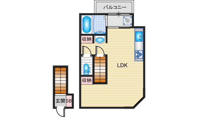 【間取り】 | abile鳥飼下