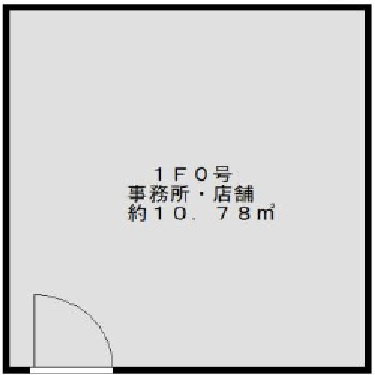 【間取り】 | SAMURAIBLDG1階路面テナント
