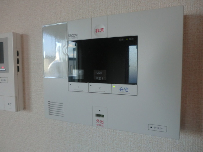 フロンティアA棟のセキュリティ