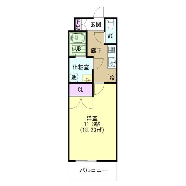 PARQUE HIMORI(パルケ毘森)の間取り