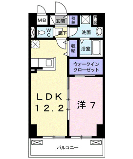 【間取り】 | エスペランサ国立 | 間取りです。
