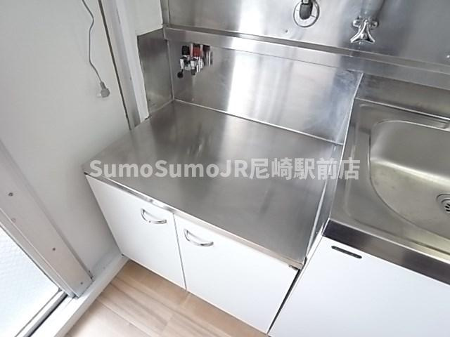 ビレッジハウス南清水タワー1号棟のキッチン