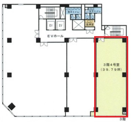 大和地所南森町ビルの間取り|大和地所南森町ビル　間取り図