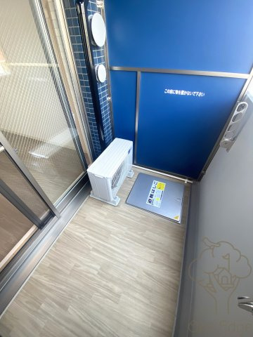 プレサンス大阪同心メゾヴィータのバルコニー