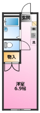 レオパレスANNEX新川崎の間取り|仲介手数料無料♪