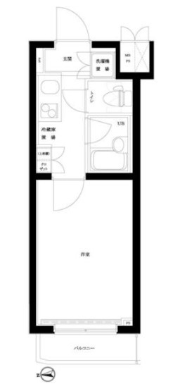 ルーブル荻窪弐番館の間取り