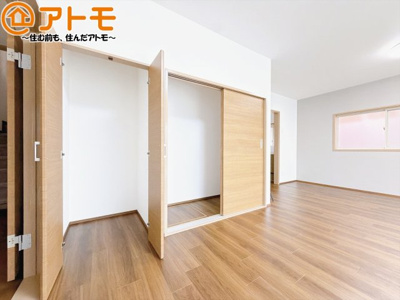 【収納】 | 駿河区下川原四丁目1期　中古戸建 | 収納家具を減らせる容量の大きなクローゼット♪