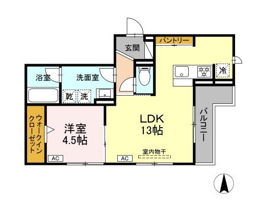 【間取り】 | avgi新瑞橋【名古屋市賃貸・2路線可】