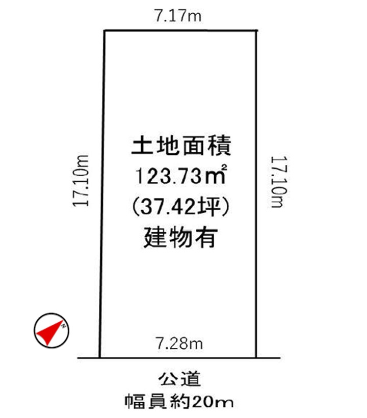 湊町3丁目の土地図|4沿線5駅利用可能